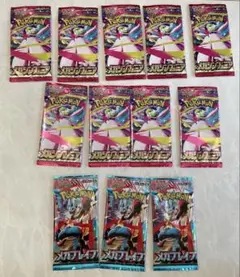 ポケモンカードゲーム メガブレイブ3P、メガシンフォニア9P(計12パック)