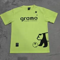 グラモ　gramo 　プラシャツ　L　イエロー　ブラック　フットサル