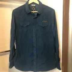 DIESEL ダークブルー 長袖シャツ S
