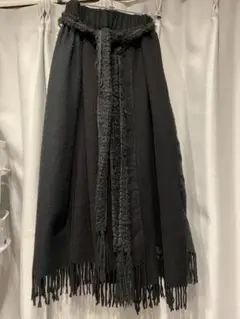 keisukekanda マフラーあつまってスカート 一点物
