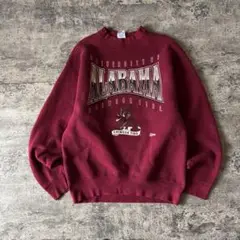 90s USA製 Salem アラバマ大学 スウェット L ゆるダボ メンズ古着