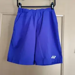ヨネックス ハーフパンツ 青　L