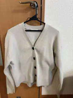 GLOBAL WORK クリーム　 長袖カーディガン
