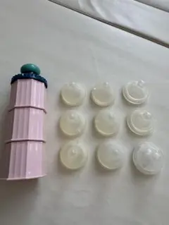 哺乳瓶　乳首　ミルクケースセット