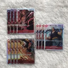 ワンピースカード SR シャンクス ベン・ベックマン