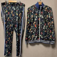 ZARA MANボタニカル　ジャージ　セットアップ