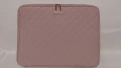 【美品】Francfranc ドキュメントケース A4対応 ピンクベージュ