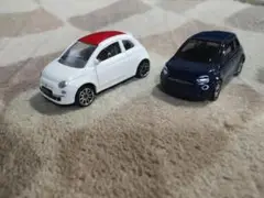トミカ　マジョレット　フィアット　500　2台セット