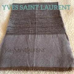 YSLマフラー 100% WOOL【ほぼ未使用】 楽天市場】イヴ・サンローラン マフラーの通販