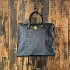 ★MCM ハンドバッグ トート ブラック ブランド小物 美品 ビジネス レア