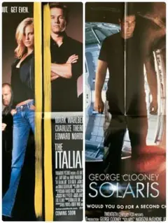 ★海外映画　両面折り畳みポスター