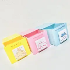 中古美品3点　ちいかわ ジョイントボックス　小物入れ　ひょっこり