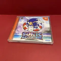 ソニックアドベンチャー ドリームキャスト 帯付き チラシ ハガキ付き