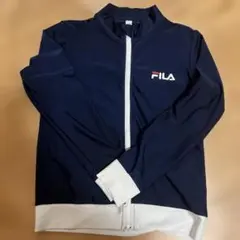 FILA ネイビー ラッシュガード 140