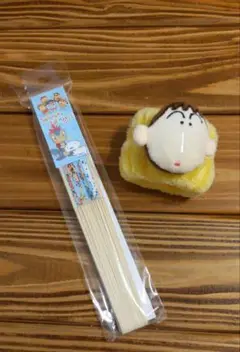 クレヨンしんちゃん 扇子&ぼうちゃんリストバンド