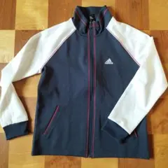 adidas ジャージジャケット ネイビー/ホワイト
