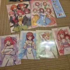 五等分の花嫁　クリアファイルシール　まとめ　878N