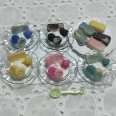 ♡ミニチュアカラフルスイーツセットNo.32