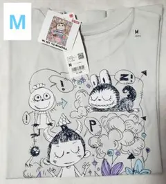 UNIQLO POPMART×UT ラブブ ライトグレー Tシャツ M 限定