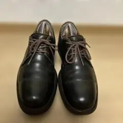MOTOモト　プレーントゥシューズ　サイズ1 ダークブラウン