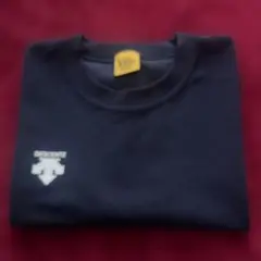 DESCENTE ネイビー Tシャツ Lサイズ
