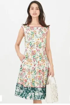 【TOCCA】【新品・未使用】【婚活ワンピ】GARDEN GIRL ドレス