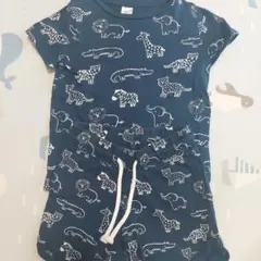 H&M 動物柄 セットアップ 98cm