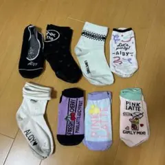 Algy & Pink Latte Lovetoxic キッズ靴下セット