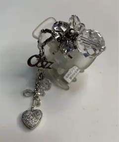 新品 コンプレックスビズ ハートモチーフ付きクリップ