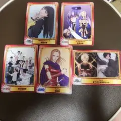 ヤングジャンプアニメイト特典SCFカード　非売品　5枚セット