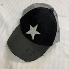 イリリリー ililily 帽子 キャップ　星 スター メッシュ
