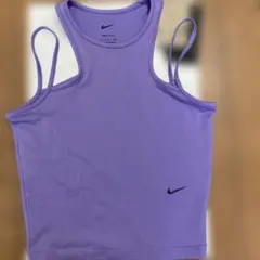 Nike ドライフィット タンクトップ S パープル