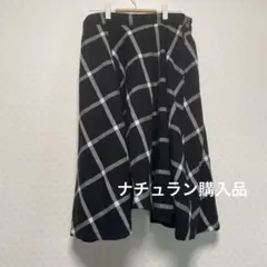綿麻混　サーキュラースカート