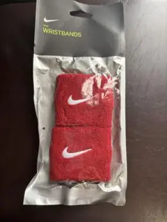 新品　未開封Nike リストバンド 2個セット　赤