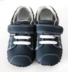 新品★PEDIPED★男の子の靴ーネイビー スニーカー マジックテープ付き♪