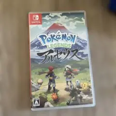アルセウス　Switch ケースのみ　カード付き