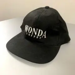 WONDA COFEE ワンダコーヒー キャップ ブラック ASAHI