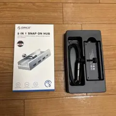 ORICO USBC ハブ 4ポート 5Gbps高速転送　クランプ固定