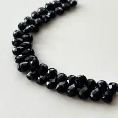【B】ブラックオニキス　ペアシェイプカット