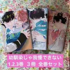幼馴染じゃ我慢できない 1.2.3巻 ３冊 完結 百瀬あん BL