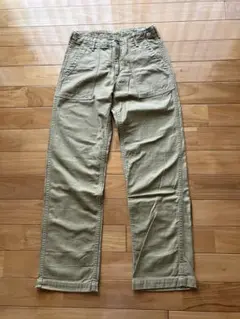 or slow オアスローUS ARMY FATIGUE パンツ