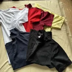 古着ポロシャツ 6色セット ポケット付き