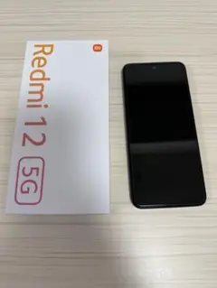 RE.Xiaomi Redmi 12 5G ブラック　黒　本体