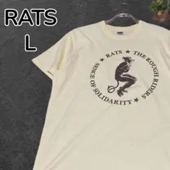 【入手困難】RATS ラッツ CIRCLE DEVIL Tシャツ イエロー L