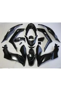 PCX125 PCX160 JK05 KF47純正タイプ 外装15点セット黒