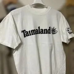taimaland・ヘンプ柄・両面片袖プリントTシャツ・L〜XL相当