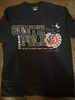 southpole 黒 Tシャツ