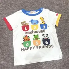 ミキハウス　動物キャラクター Tシャツ 90サイズ