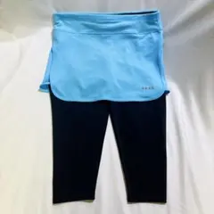 グンゼ　UVカット スポーツウェア スコート スカート付きレギンスL サイズ
