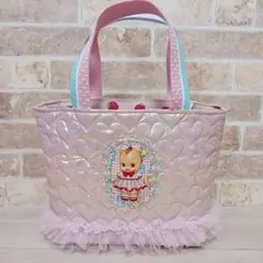 コヤンイサムチョン•ハンドメイド•ルミちゃん•キューピーちゃん•トートバッグ